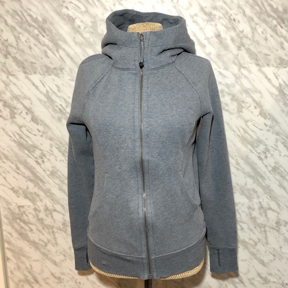 Lululemon Scuba Hoodie Grey Size 6